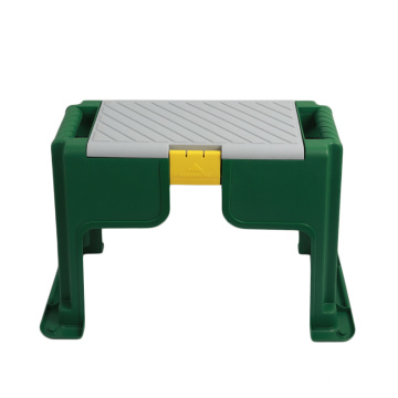 Superior stool with storage box garden knee pad seat plastic kneeler pad stool